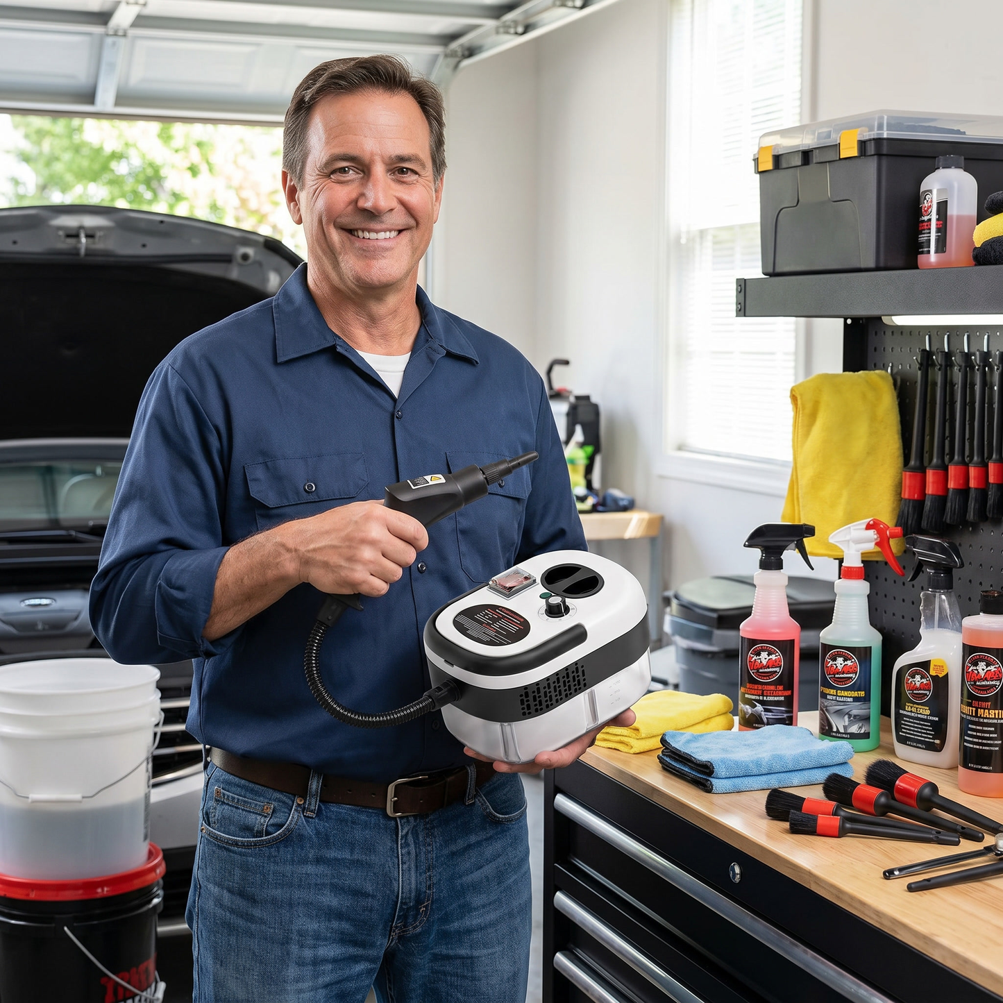 Carvex™ Steam Cleaner